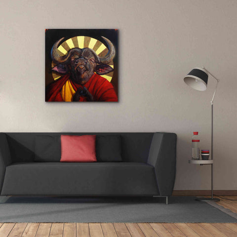 Image of 'Holy Cow II' by Lucia Heffernan, Canvas Wall Art,37x37