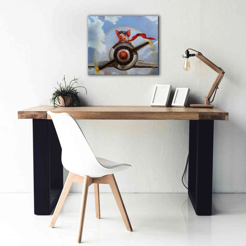 Image of 'When Pigs Fly' by Lucia Heffernan, Canvas Wall Art,24x20