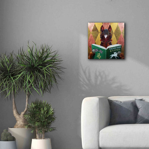 Image of 'Wise Bet' by Lucia Heffernan, Canvas Wall Art,18x18