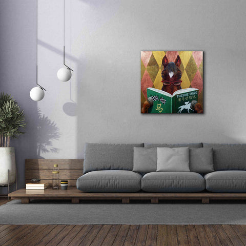 Image of 'Wise Bet' by Lucia Heffernan, Canvas Wall Art,37x37