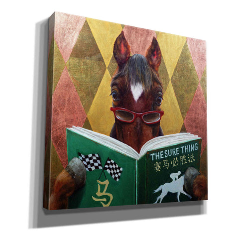 Image of 'Wise Bet' by Lucia Heffernan, Canvas Wall Art