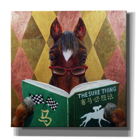 Image of 'Wise Bet' by Lucia Heffernan, Canvas Wall Art