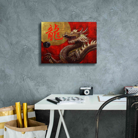 Image of 'Yoyo Master' by Lucia Heffernan, Canvas Wall Art,16x12