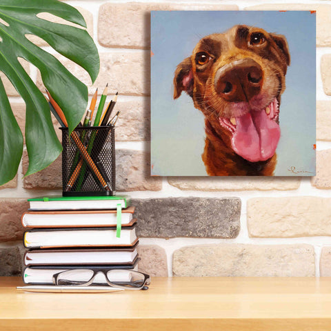 Image of 'Follow Your Nose 5' by Lucia Heffernan, Canvas Wall Art,12x12