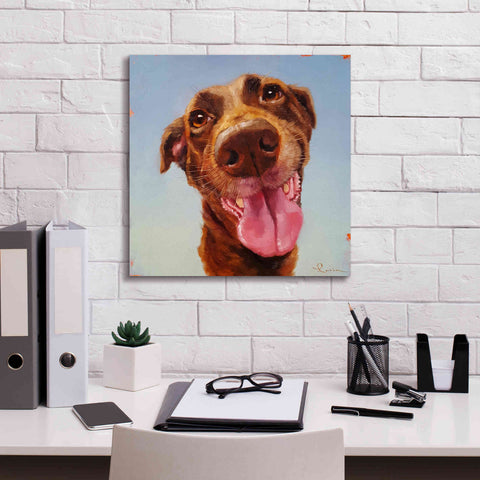 Image of 'Follow Your Nose 5' by Lucia Heffernan, Canvas Wall Art,18x18