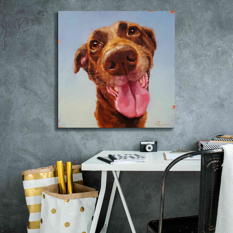 Image of 'Follow Your Nose 5' by Lucia Heffernan, Canvas Wall Art,26x26