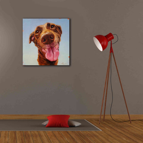 Image of 'Follow Your Nose 5' by Lucia Heffernan, Canvas Wall Art,26x26