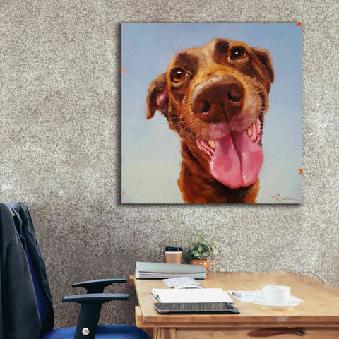 Image of 'Follow Your Nose 5' by Lucia Heffernan, Canvas Wall Art,37x37