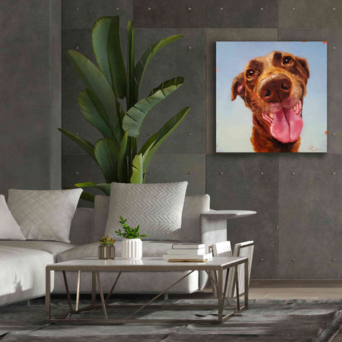 Image of 'Follow Your Nose 5' by Lucia Heffernan, Canvas Wall Art,37x37