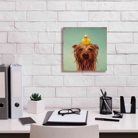 Image of 'Bath Time' by Lucia Heffernan, Canvas Wall Art,12x12