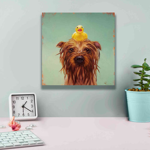 Image of 'Bath Time' by Lucia Heffernan, Canvas Wall Art,12x12