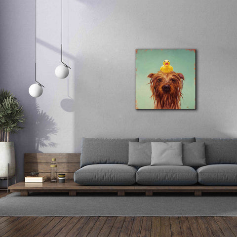 Image of 'Bath Time' by Lucia Heffernan, Canvas Wall Art,37x37