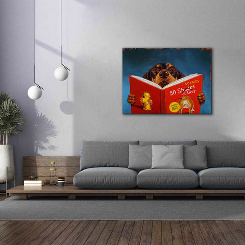 Image of '50 Scents of Grey' by Lucia Heffernan, Canvas Wall Art,54x40
