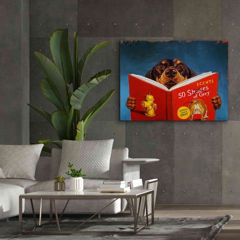 Image of '50 Scents of Grey' by Lucia Heffernan, Canvas Wall Art,54x40