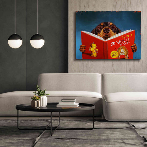 Image of '50 Scents of Grey' by Lucia Heffernan, Canvas Wall Art,54x40