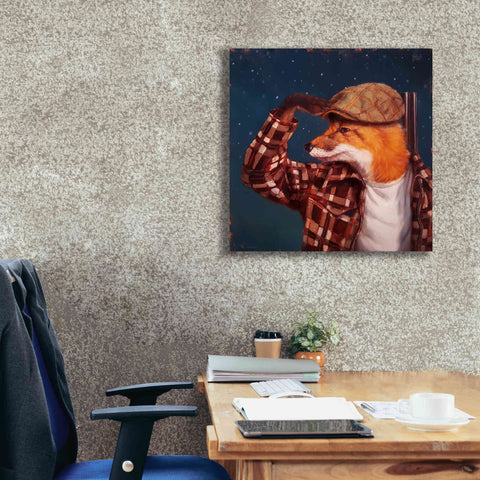 Image of 'Fox Hunt' by Lucia Heffernan, Canvas Wall Art,26x26