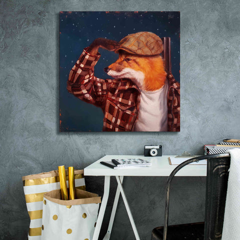 Image of 'Fox Hunt' by Lucia Heffernan, Canvas Wall Art,26x26