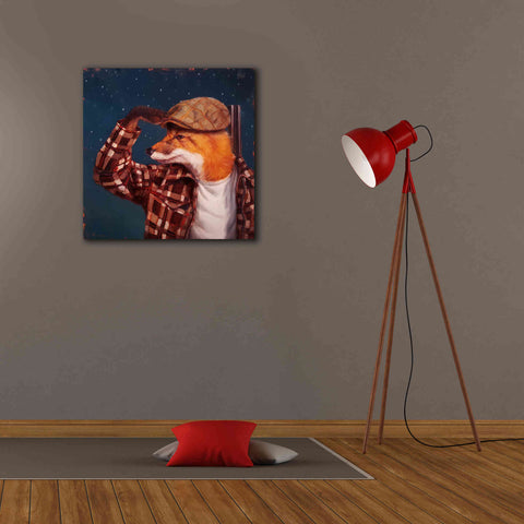 Image of 'Fox Hunt' by Lucia Heffernan, Canvas Wall Art,26x26