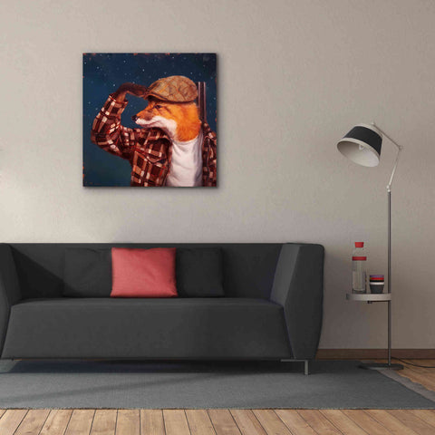 Image of 'Fox Hunt' by Lucia Heffernan, Canvas Wall Art,37x37