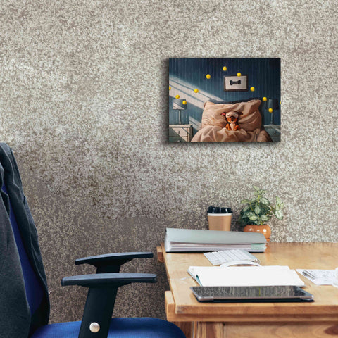 Image of 'Bentley’s Dream' by Lucia Heffernan, Canvas Wall Art,16x12