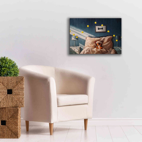 Image of 'Bentley’s Dream' by Lucia Heffernan, Canvas Wall Art,26x18