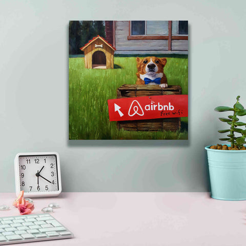 Image of 'K9 BNB' by Lucia Heffernan, Canvas Wall Art,12x12