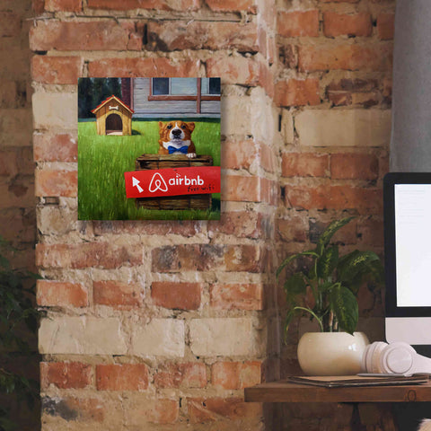 Image of 'K9 BNB' by Lucia Heffernan, Canvas Wall Art,12x12