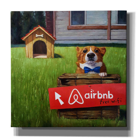 Image of 'K9 BNB' by Lucia Heffernan, Canvas Wall Art