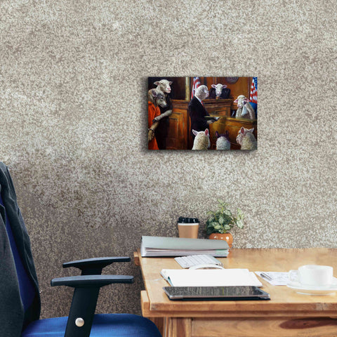 Image of 'Eyewitness' by Lucia Heffernan, Canvas Wall Art,18x12