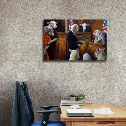 Image of 'Eyewitness' by Lucia Heffernan, Canvas Wall Art,40x26