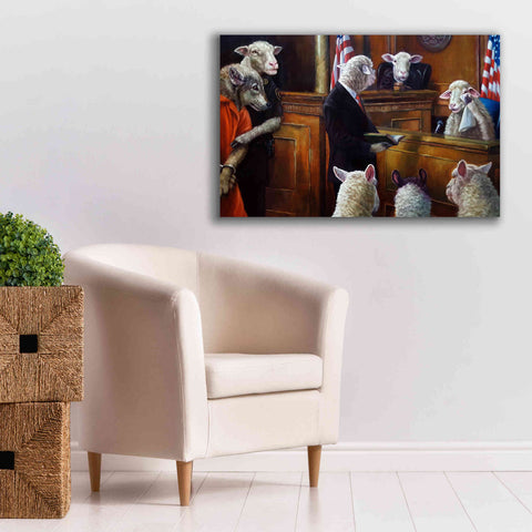 Image of 'Eyewitness' by Lucia Heffernan, Canvas Wall Art,40x26