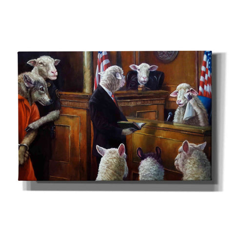 Image of 'Eyewitness' by Lucia Heffernan, Canvas Wall Art