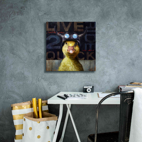 Image of 'Full Throttle' by Lucia Heffernan, Canvas Wall Art,18x18