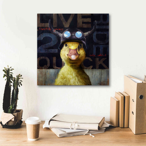 Image of 'Full Throttle' by Lucia Heffernan, Canvas Wall Art,18x18