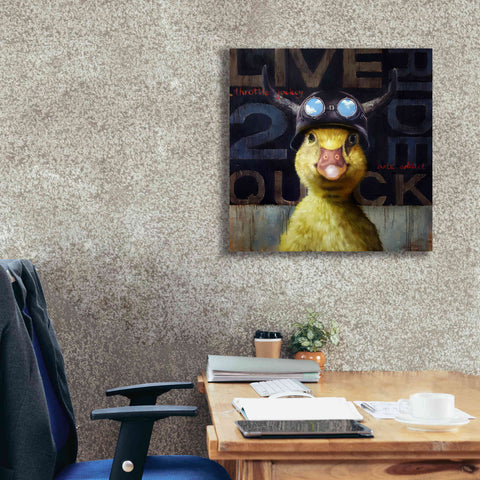 Image of 'Full Throttle' by Lucia Heffernan, Canvas Wall Art,26x26