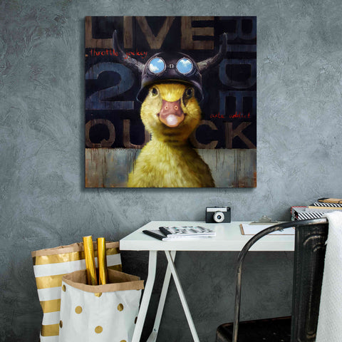 Image of 'Full Throttle' by Lucia Heffernan, Canvas Wall Art,26x26