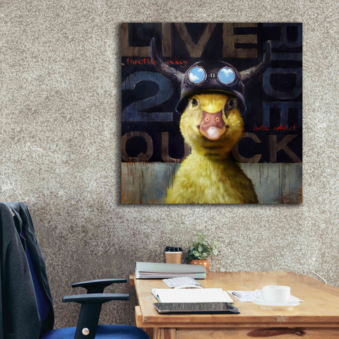 Image of 'Full Throttle' by Lucia Heffernan, Canvas Wall Art,37x37