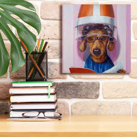 Image of 'Ms. Canela' by Lucia Heffernan, Canvas Wall Art,12x12