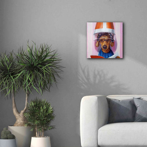 Image of 'Ms. Canela' by Lucia Heffernan, Canvas Wall Art,18x18