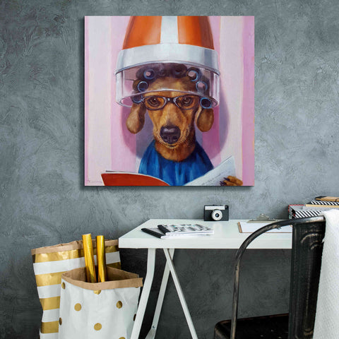 Image of 'Ms. Canela' by Lucia Heffernan, Canvas Wall Art,26x26