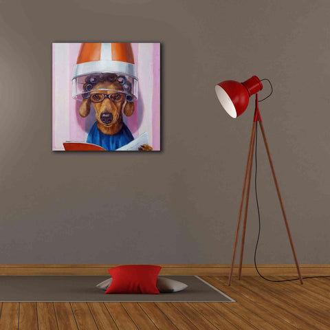 Image of 'Ms. Canela' by Lucia Heffernan, Canvas Wall Art,26x26