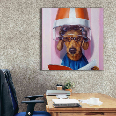 Image of 'Ms. Canela' by Lucia Heffernan, Canvas Wall Art,37x37