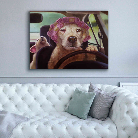 Image of 'Mommy Chauffeur' by Lucia Heffernan, Canvas Wall Art,54x40