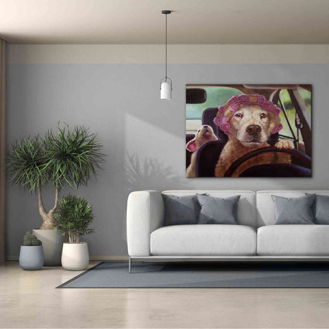 Image of 'Mommy Chauffeur' by Lucia Heffernan, Canvas Wall Art,54x40