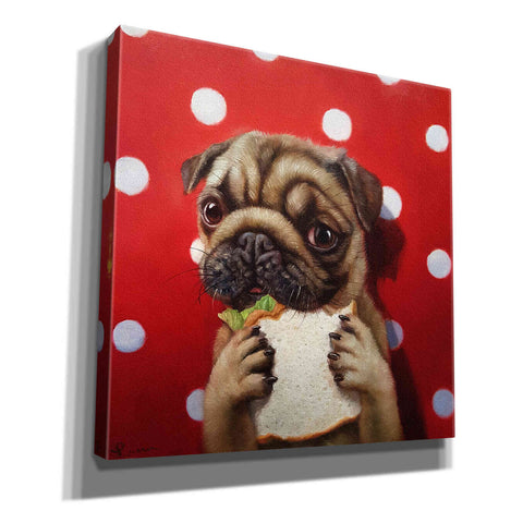 Image of 'Pugalicious' by Lucia Heffernan, Canvas Wall Art