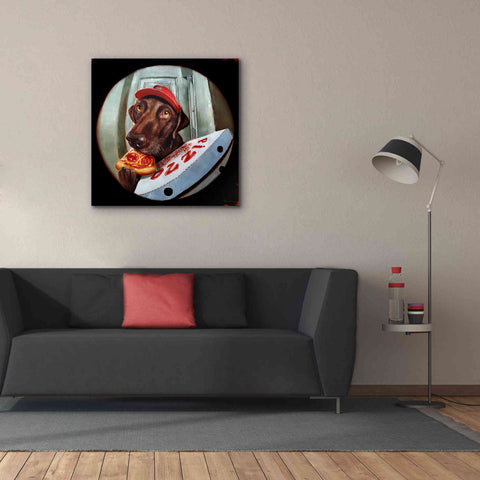 Image of 'Pupperoni' by Lucia Heffernan, Canvas Wall Art,37x37