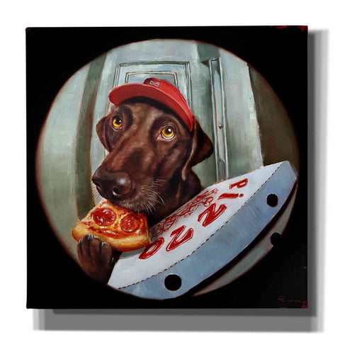 Image of 'Pupperoni' by Lucia Heffernan, Canvas Wall Art