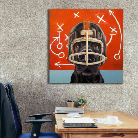 Image of 'Rookie' by Lucia Heffernan, Canvas Wall Art,37x37