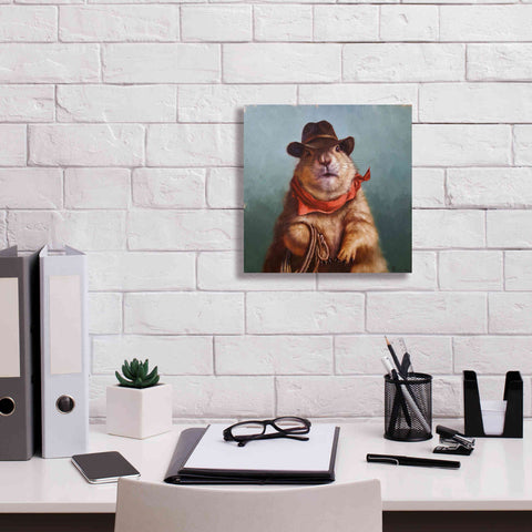 Image of 'Underground Cowboy' by Lucia Heffernan, Canvas Wall Art,12x12