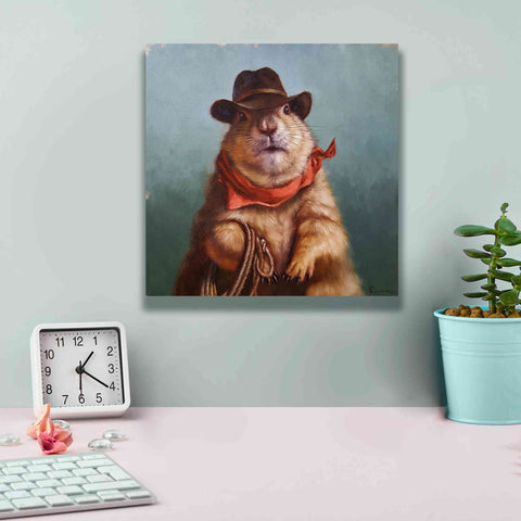 Image of 'Underground Cowboy' by Lucia Heffernan, Canvas Wall Art,12x12